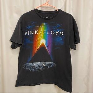 Liquid Blue Pink Floyd Prism Graphic Tee